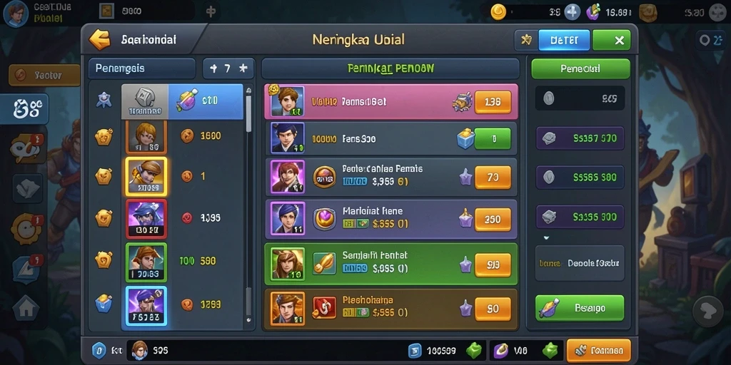 Berbagai mode permainan yang seru untuk semua pemain.