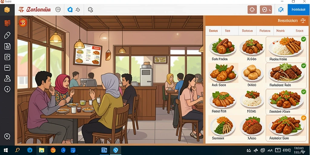 Fitur komunitas memungkinkan interaksi antar pemain dengan mudah.